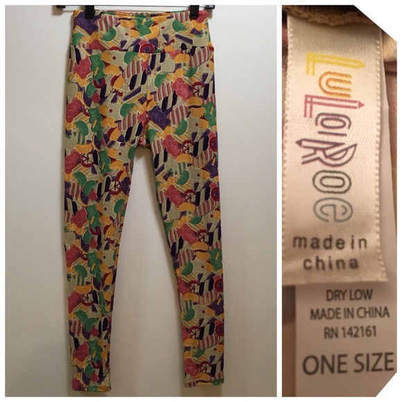 LuLaRoe Pants - 2️⃣for💲2️⃣0️⃣ One Size Lularoe Candy Leggings!
